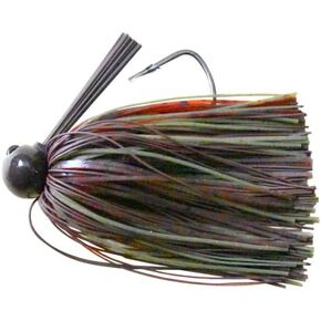 Extreme JIG 3/8 OZ/GAMAKATSU Hook 5/0 / 1 Pack/RT Brown/Green Pumpkin