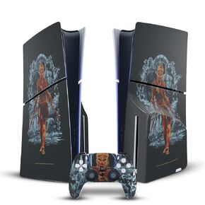 Head Case Designs Officially Licensed Assassin's Creed Odyssey Artwork Kassandra Vinyl Gaming Skin Decal Compatible With Sony PlayStation 5 PS5 Slim/Pro Disc Edition Console & DualSense Controller