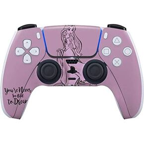 Skinit Decal Gaming Skin Compatible with PS5 Controller - Officially Licensed Disney Princess Disney Princesses Pattern Design