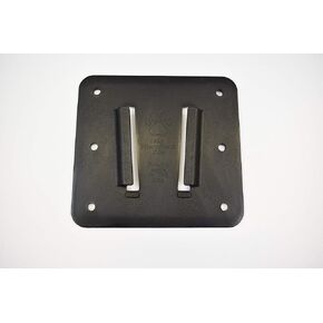 PAW International Black Polymer (Plastic) RV Wall Mount | Use with The PAW Polymer RV TV Mounting System | Requires Polymer TV Bracket (Sold Separately)