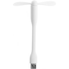 Small Fan USB Cooling Fan Electronic Gadgets Ventilador Led USB Mini Ventilador Portable Flexible Cooler For Laptop Smart Phone, 14.5x8.7cm, White