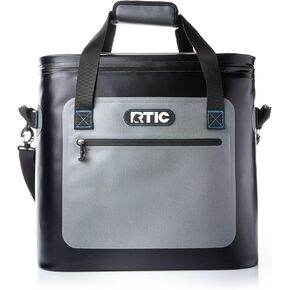 RTIC Ultra-Tough Soft Cooler 40 Can, Insulated Bag Portable Ice Chest Box for Lunch, Beach, Drink, Beverage, Travel, Camping, Picnic, Car, Trips, Floating Cooler Leak-Proof with Zipper