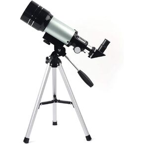 Astronomical Telescope Telescope for Kids Beginners,Portable Travel Telescope,70Mm Aperture Astronomical Refracting Telescope,2 Eyepieces,Portable Refractor with Tripod Telescope