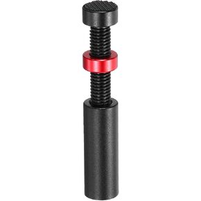 MECCANIXITY Graphics Card GPU Support Bracket, GPU Stand Holder Magnetic Base 74-120mm Adjustable Height Brace for Desktop Video Card, Aluminum Alloy Black, Red