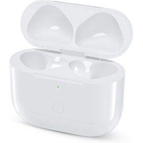 Wireless Charging Case Replacement with Airpods 4,Charging Case Compatible for AirPod 4th Generation,Type-C Charging Port for AirPods 4,Bluetooth Pairing Sync Button