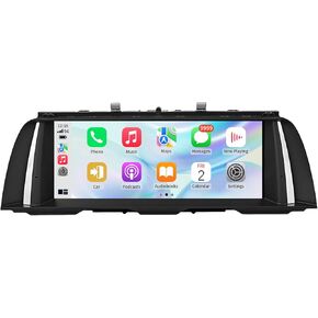 Wireless CarPlay/Android Auto 12.3 Inch Touchscreen for BMW 5 Series F10/F11 (2012-2016) with NBT System, Car Radio Receiver, Multimedia, Bluetooth, Car Stereo