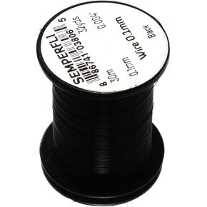 Semperfli Tying Wire 0.1mm Black