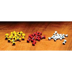 Hareline Lead Dumbbell Eyes Medium Plated