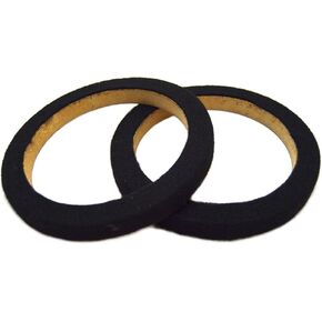 Nippon 8" Wood Speaker Ring with Black Carpet Sold in Pairs