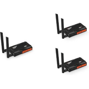 Wireless HDMI Transmitter and Receiver, 1 Transmitter and 2 Receivers (1TX 2RX)