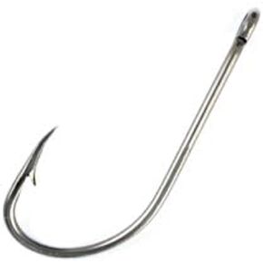 Eagle Claw L253 Lazer Sharp Spinnerbait and Buzzbait Hooks Package in 100 Hooks This Hook is a Bright Nickel DIY Lure Making use for Casting Your spinnerbait