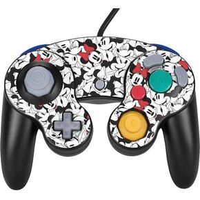 Skinit Decal Gaming Skin Compatible with Nintendo Gamecube Controller - Officially Licensed Disney Minnie Mouse Red Color Pop Face Pattern Design