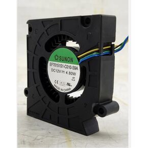 1 pcs Fit for SUNON EF70151S1-C010-S9A 7015 12V 4.80W Laptop Cooling Fan