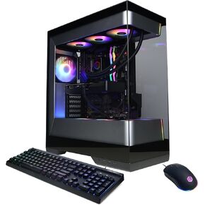 CyberPowerPC Gamer Supreme Gaming PC, AMD Ryzen 9 9900X 4.4GHz, GeForce RTX 5070 12GB, 32GB DDR5, 2TB PCIe 4.0 SSD, WiFi Ready & Windows 11 Home (SLCAI9700A3)