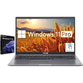 ASUS Vivobook 15 Touch Screen Business Laptop Computer, 15.6 inch Full HD Touchscreen Laptop, Intel Core i5-1135G7 Processor, Windows 11 Pro Laptop 12GB RAM, 512GB SSD, Camera Privacy Shutter, Grey