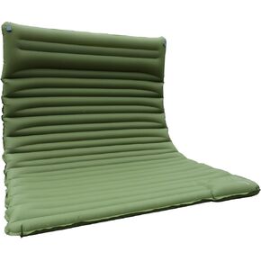Camping Sleeping Pad, Ultralight Inflatable with Built-in Pillow