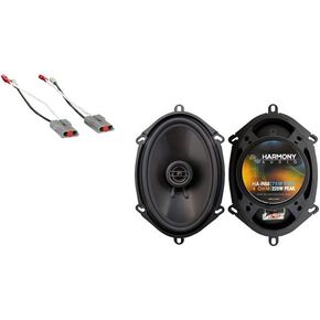 Harmony Audio Compatible with Ford Mustang 1986-1993 Rear Deck Factory Replacement Harmony HA-R68 Speakers New