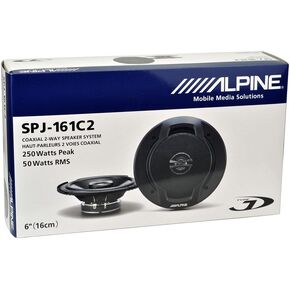 جبال الألب SPJ-161C2 6 "مكبرات صوت Coaxial Car