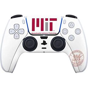 Skinit Decal Gaming Skin Compatible with PS5 Controller - Officially Licensed Massachusetts Institute of Technology MIT Engineers Grey Design