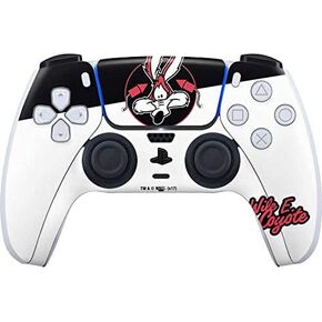 Skinit Decal Gaming Skin Compatible with PS5 Controller - Officially Licensed Looney Tunes Wile E Coyote Zoomed in Design