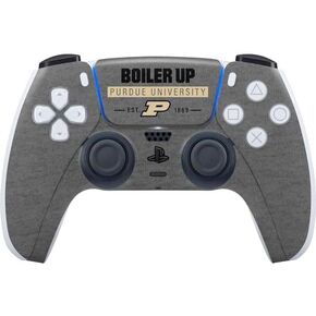 Skinit Decal Gaming Skin Compatible with PS5 Controller - Officially Licensed Purdue University Purdue University Boiler Up Design