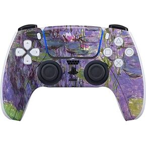 Skinit Decal Gaming Skin Compatible with PS5 and Compatible with PS5 Digital Edition DualSense Controller - Bridgeman Art Nympheas, 1916-19 Design