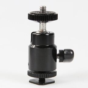 ePhoto Adjustable Swivel Hot Shoe Mount To 1/4" Thread for Mounting Video Camcorder Monitors FT9712H