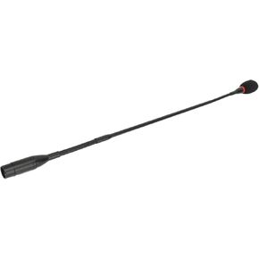 Desktop Gooseneck Microphone, Flexible Microphone with Indicator Windproof Cotton Aluminium Alloy Desk 23.2in Condenser 3 Pin Straight Plug