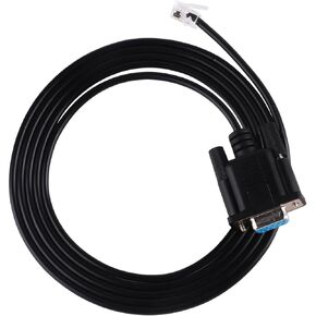 DB9 to RJ12 6P6C PLC Programming RS232 Serial Cable Compatible with The DirectLOGIC DL05 DL06 DL105 DL205 D3-350 D4-450 D2-DSCBL