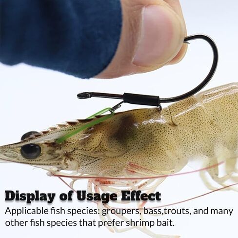 Fishing Hooks-Live Shrimp Hook Bait Holder Hooks,Fishing Lures Saltwater Freshwater,Fishing Gear Fishing Lure in Saudi Arabia