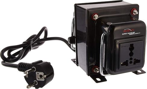 Simran THG-1000T Step Up & Down Voltage Transformer Converter for 110V & 220v/240V, 1000W, Black in Saudi Arabia