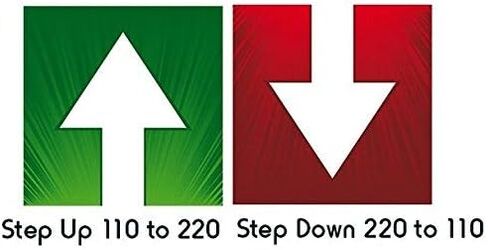 Simran THG-1000T Step Up & Down Voltage Transformer Converter for 110V & 220v/240V, 1000W, Black in Saudi Arabia