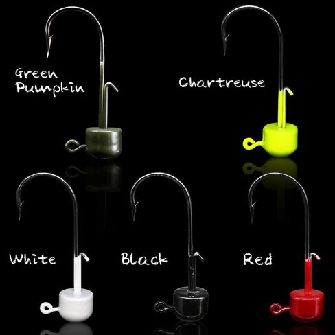 Ned-Rig-Kit-Finesse-Baits-Soft-Plastic-Worms-Fising-إغراء لعصا البيس سويمبيت جراد البحر السحر Shroom Ned Jig Head Kit in Kuwait