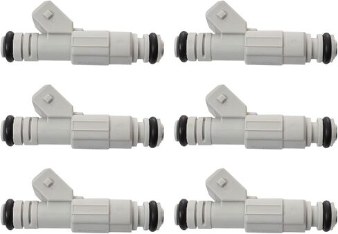 TRQ Port Fuel Injector Set Of 8 Kit Compatible with Ford Truck Lincoln Mercury V8 in Kuwait