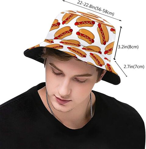 Bucket Hat Sun Beach Packable Fisherman Cap for Women Men Summer Outdoor Hiking in Kuwait