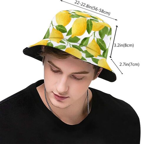 Bucket Hat Sun Beach Packable Fisherman Cap for Women Men Summer Outdoor Hiking in Kuwait