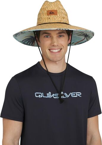 Quiksilver للرجال واسعة الحافة في الهواء الطلق قبعة Straw Sun Hat in Saudi Arabia