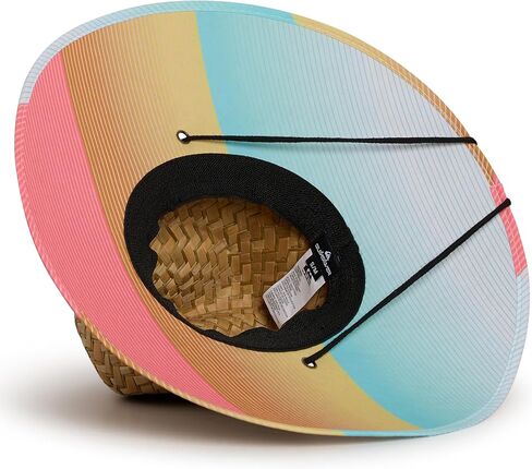 Quiksilver Men's Wide Brim Outdoor Lifeguard Straw Sun Hat in Kuwait