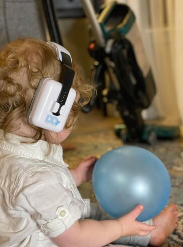 DECIBEL DEFENSE Jr. Kids Ear Protection-28dB NRR Noise Reduction Hearing Protection Earmuffs for Infants,Babies&Toddlers-Perfect Headphones for Concerts,Airplane,Fireworks,Travel,Sensory&Shooting-PINK in Saudi Arabia
