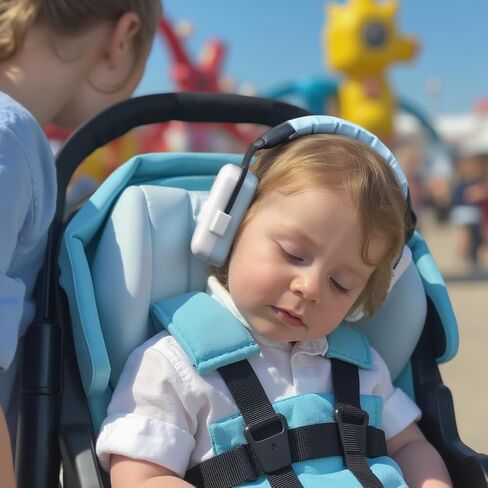 DECIBEL DEFENSE Jr. Kids Ear Protection-28dB NRR Noise Reduction Hearing Protection Earmuffs for Infants,Babies&Toddlers-Perfect Headphones for Concerts,Airplane,Fireworks,Travel,Sensory&Shooting-PINK in Saudi Arabia