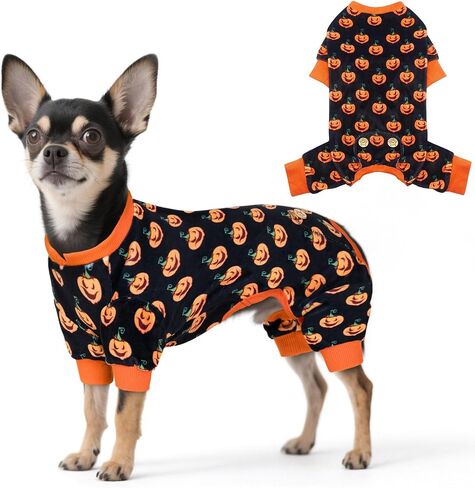 KYEESE Velvet Dog Pajamas for Large Dogs Onesie for Daily Wear, Dinosaur in Kuwait