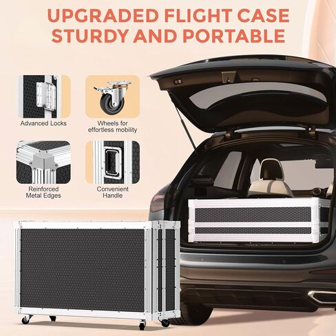 Portable Photo Booth Shell Stand for I Pad 10.2 "10.9" 11 "12.9" Control RGB Ring Ring Music Music Sync Box Metal Fashion Machine for Events Rental and Wedding (A2) in Kuwait