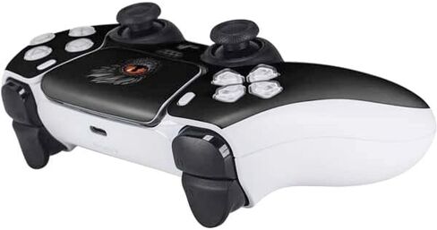Skinit Decal Gaming Skin Compatible with PS5 Controller - Officially Licensed HBO House of The Dragon Burning Dragon Design in Saudi Arabia