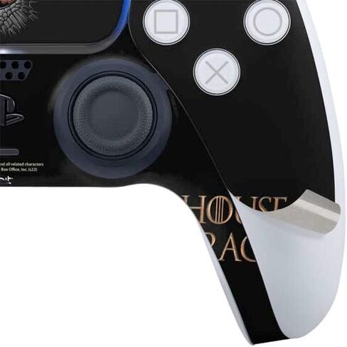 Skinit Decal Gaming Skin Compatible with PS5 Controller - Officially Licensed HBO House of The Dragon Burning Dragon Design in Saudi Arabia