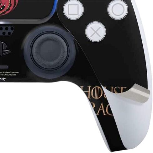 Skinit Decal Gaming Skin Compatible with PS5 Controller - Officially Licensed HBO House of The Dragon Burning Dragon Design in Saudi Arabia