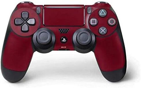 Skinit Decal Gaming Skin Compatible with PS4 Pro/Slim Controller - Burgundy Design in Saudi Arabia
