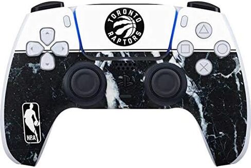 Skinit Decal Gaming Skin Compatible with PS5 Controller - Officially Licensed NBA Toronto Raptors Marble Design in Saudi Arabia