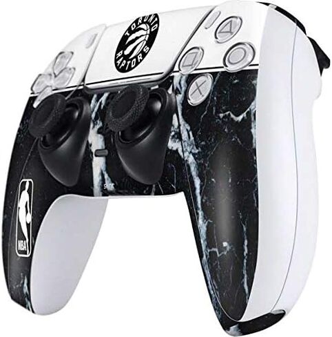 Skinit Decal Gaming Skin Compatible with PS5 Controller - Officially Licensed NBA Toronto Raptors Marble Design in Saudi Arabia