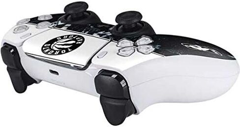 Skinit Decal Gaming Skin Compatible with PS5 Controller - Officially Licensed NBA Toronto Raptors Marble Design in Saudi Arabia
