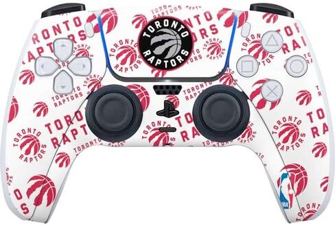 Skinit Decal Gaming Skin Compatible with PS5 Controller - Officially Licensed NBA Toronto Raptors Marble Design in Saudi Arabia